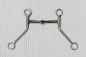 Preview: Sweet Iron Snaffle Bit mit Shanks, Kupfereinlagen 12,5 cm - 15,5 cm