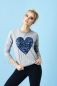 Preview: Montar® Sweatshirt Doris mit Herz