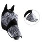 Preview: Horse Guard Zebra Anti-UV Fliegenmaske Complete