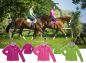 Preview: Equi Thème Flower Polarfleecejacke