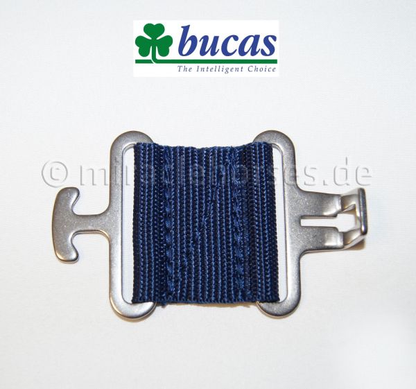 Bucas Buckle mit T-Verschluss, Extender zur Brusterweiterung, ca. 5 cm