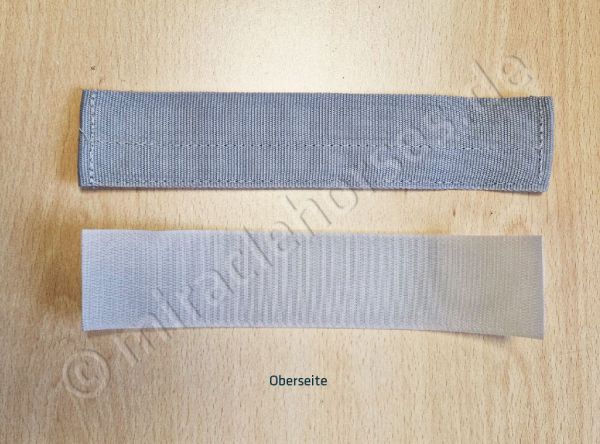 Bucas Neck Attach on Rugs, Befestigung für Halsteil, Silver/Black