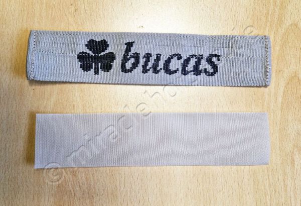 Bucas Neck Attach on Rugs, Befestigung für Halsteil, Silver/Navy