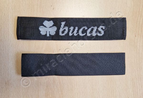 Bucas Neck Attach on Rugs, Befestigung für Halsteil, Black/Silver