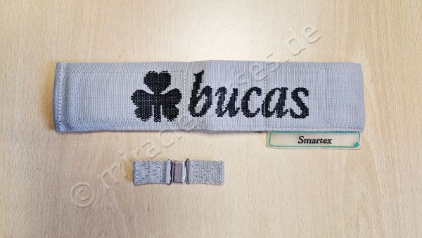 Bucas Frontverschluss Click'n Go Magnetic (komplett), Silver/Black