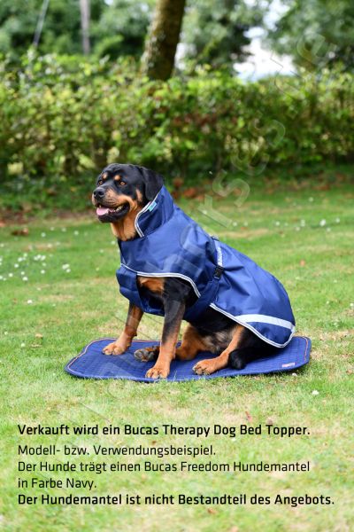 Bucas Therapy Dog Bed Topper