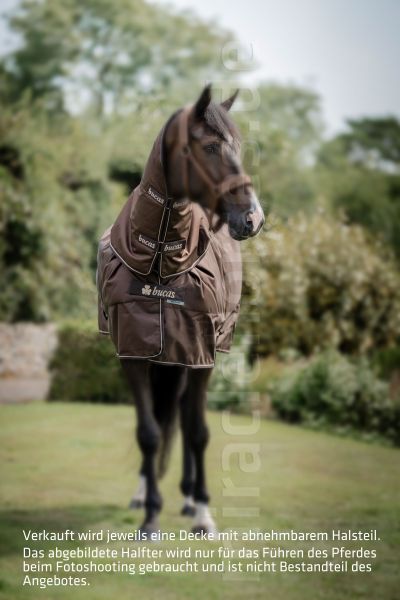 Bucas Irish Turnout Light/50 Regendecke + Neck