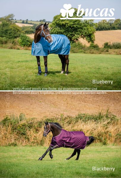 Preview: Bucas 2026/2027: Freedom Turnout 50g Regendecke, Blackberry & Blueberry