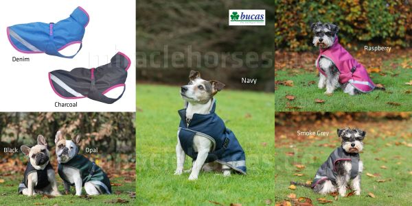 Bucas Freedom wasserdichter Hundemantel mit 150g Fütterung