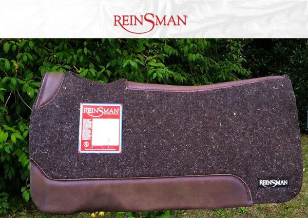 Reinsman Western Wool Felt Contour Pad 31x30, 3/4 Zoll (dunkel)