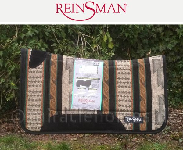 Reinsman Contour Pad Tacky Too - Running Bull Onyx (#47)