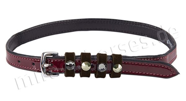 Imperial Riding IRHPardouz Lackleder-Sporenriemen mit Strass