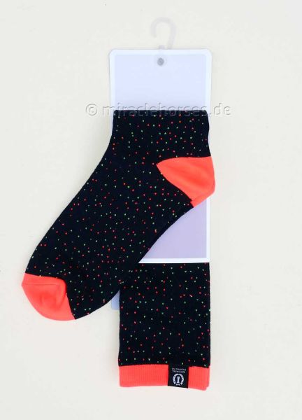 Imperial Riding Reitstrümpfe IRHRavel Navy/Neon Coral