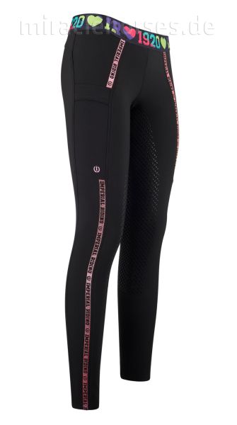 Imperial Riding Reitleggings IRHRoyalty, Black/Multicolor Gr. 38