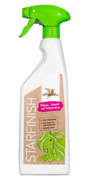 B&E StarFinish Mähnenspray 750ml - 135 Jahre Gold Edition