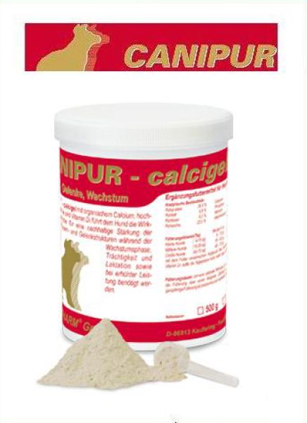Canipur calcigel für Hunde, 500g / 1kg