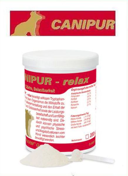 Canipur relax für Hunde, 200g / 600g