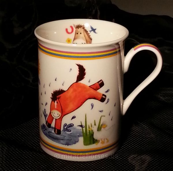 Pony Pals Tasse, Motiv 'Pferd im Glück'