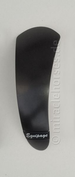 Equipage auswechselbare Front für Reithelm Euro-Lite Gent, Schwarz Matt (B-Ware)