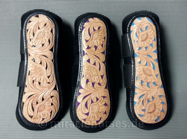 Turn Two Mesquite Canyon Splint Boots, Blue