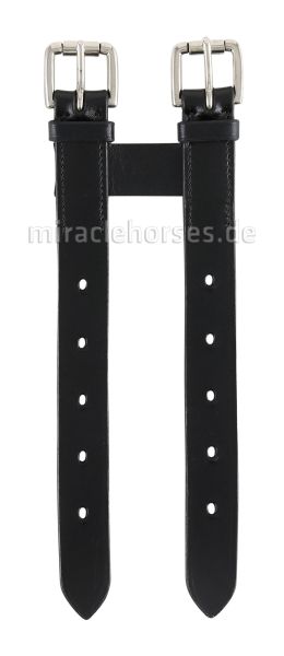 Horse Guard Gurtverlängerung Leder, schwarz