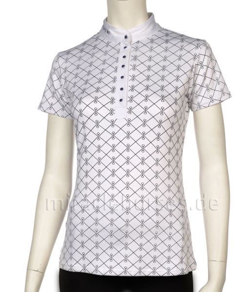 Montar® Turniershirt Dawn, White/Navy