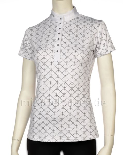 Montar® Turniershirt Dawn, White/Grey