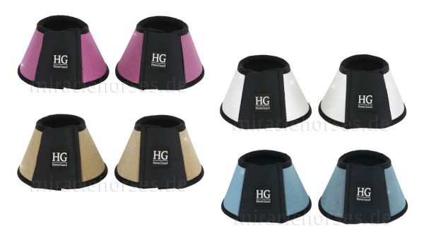 Horse Guard HGShiny Glitter Bell Boots Hufglocken