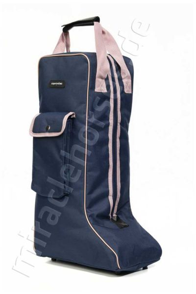 Equi Thème Stiefeltasche, Navy/Rosa