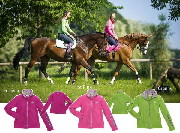 Equi Thème Flower Polarfleecejacke