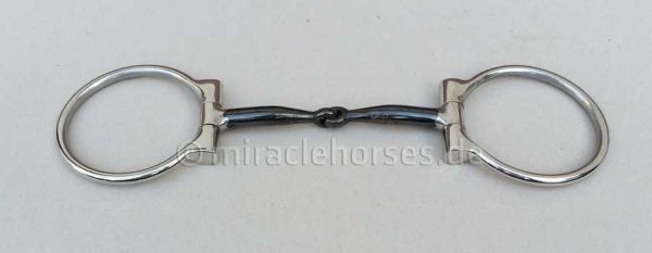 Snaffle Bit D-Ring Sweet Iron mit Kupferinlays