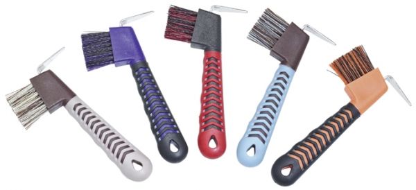 Busse Hufpick Non-Slip, schwarz/violett