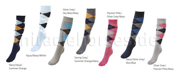 Busse Basic Classic Karo III Reitsocken