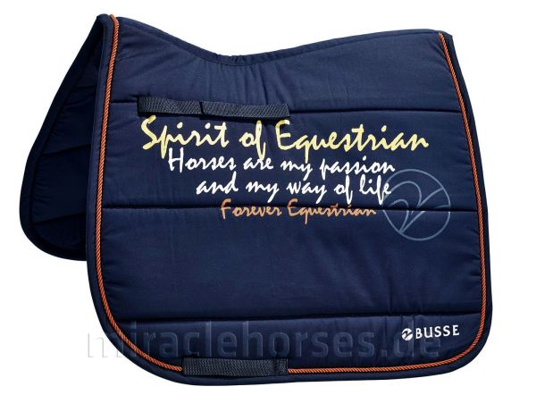 Busse Spirit-Equi Pony DR-Schabracke, Navy