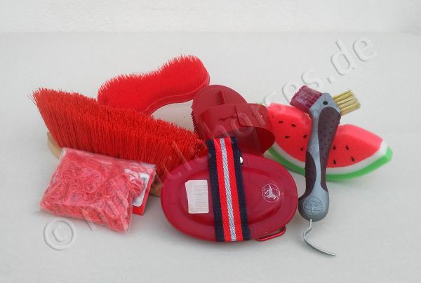 Putzset Rot III (8-teilig)
