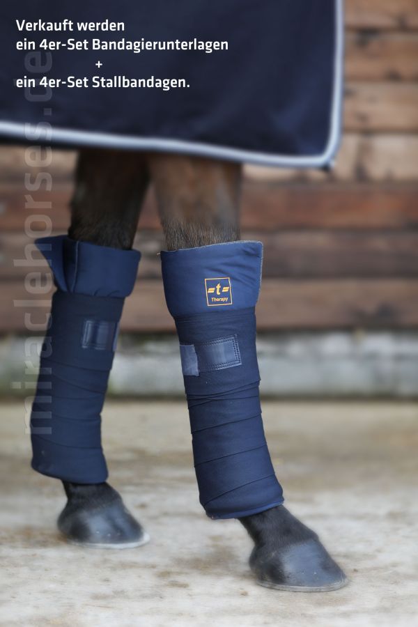 Bucas Therapy Leg Wraps + Bucas Stallbandagen