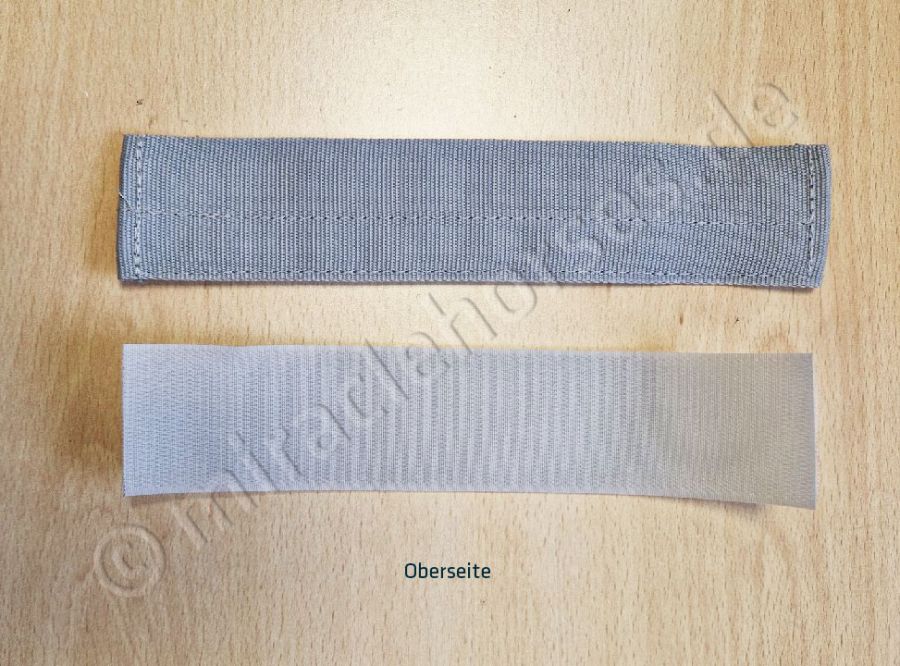 Bucas Neck Attach on Rugs, Befestigung für Halsteil, Silver/Black