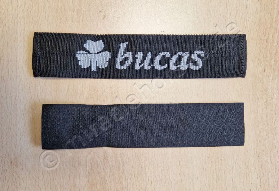 Bucas Neck Attach on Rugs, Befestigung für Halsteil, Black/Silver