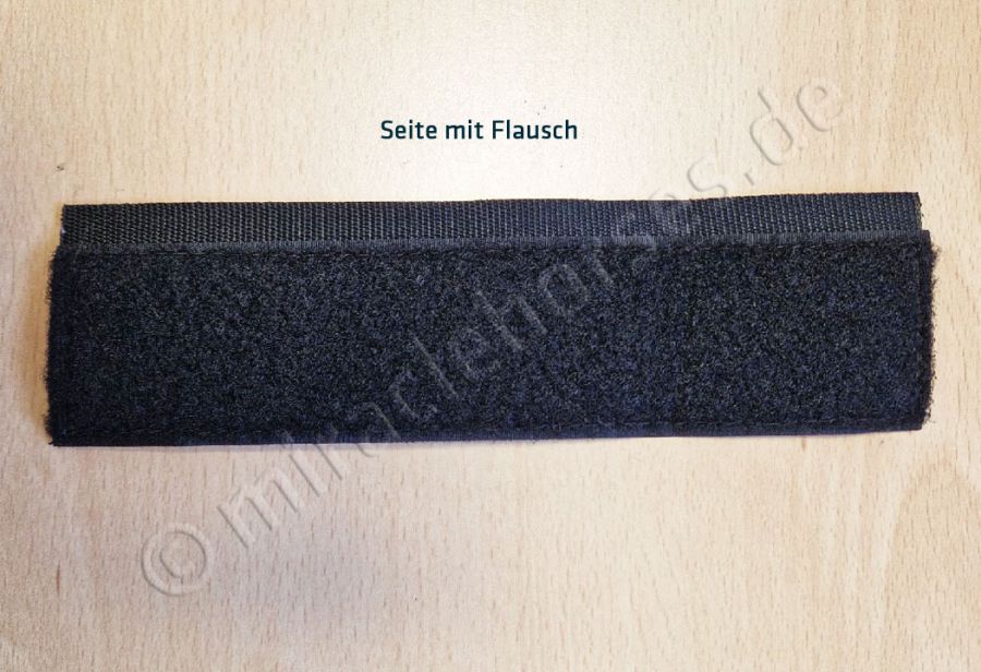 Bucas Combi Neck Attachment inside, Befestigung für Halsteil (1 Stück), Black