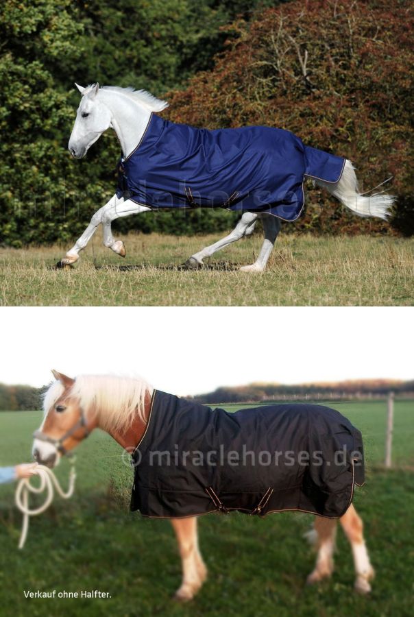 Bucas Irish Turnout Light/50 High Neck Regendecke