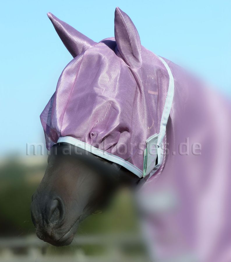 Bucas Buzz-Off Fliegenmaske Freedom Mauve