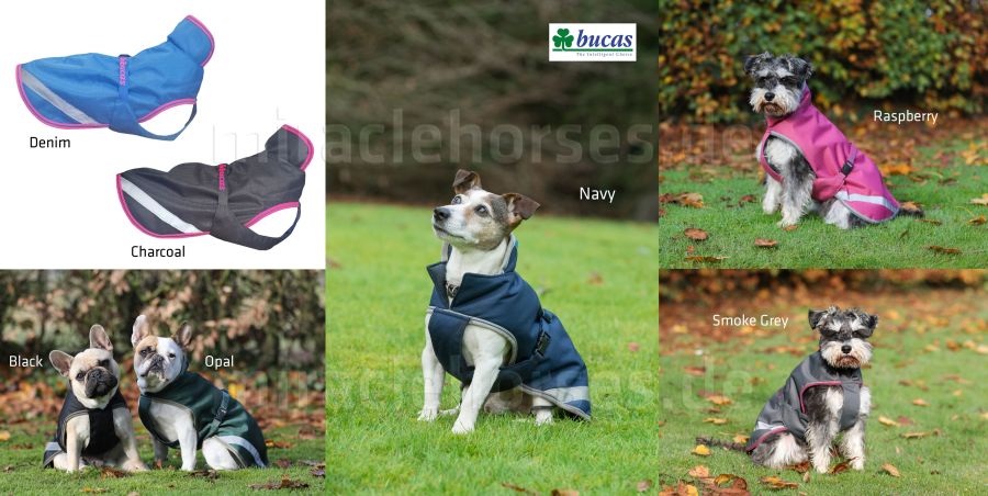 Bucas Freedom wasserdichter Hundemantel mit 150g Fütterung