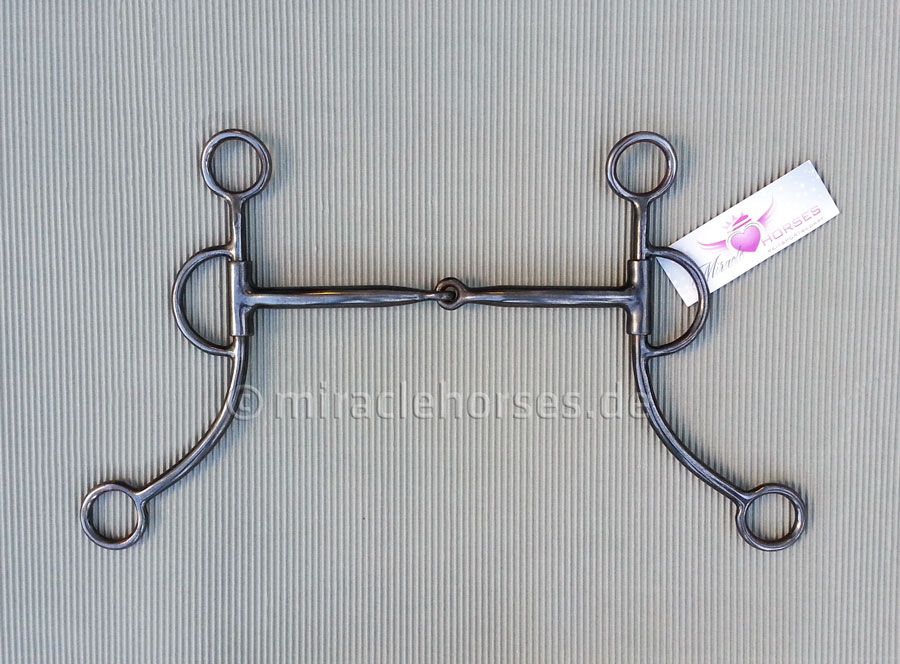 Snaffle Bit Sweet Iron mit Shanks