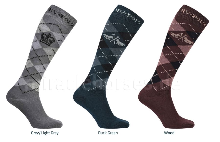 HV Polo lange Reitsocken HVPArgyle 2025/2026