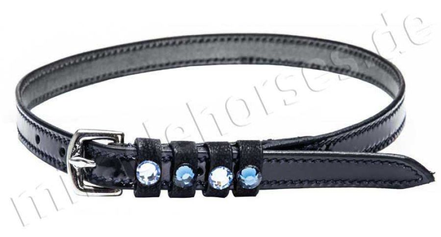 Imperial Riding IRHPardouz Lackleder-Sporenriemen mit Strass