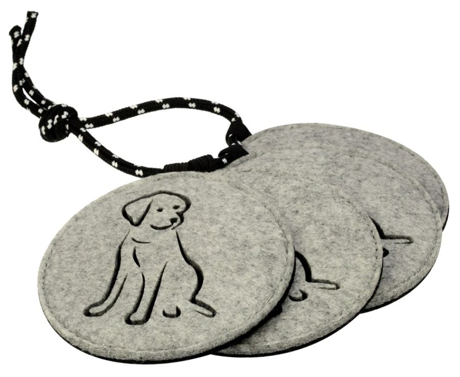 Filz-Untersetzer Hund (4 Stück)
