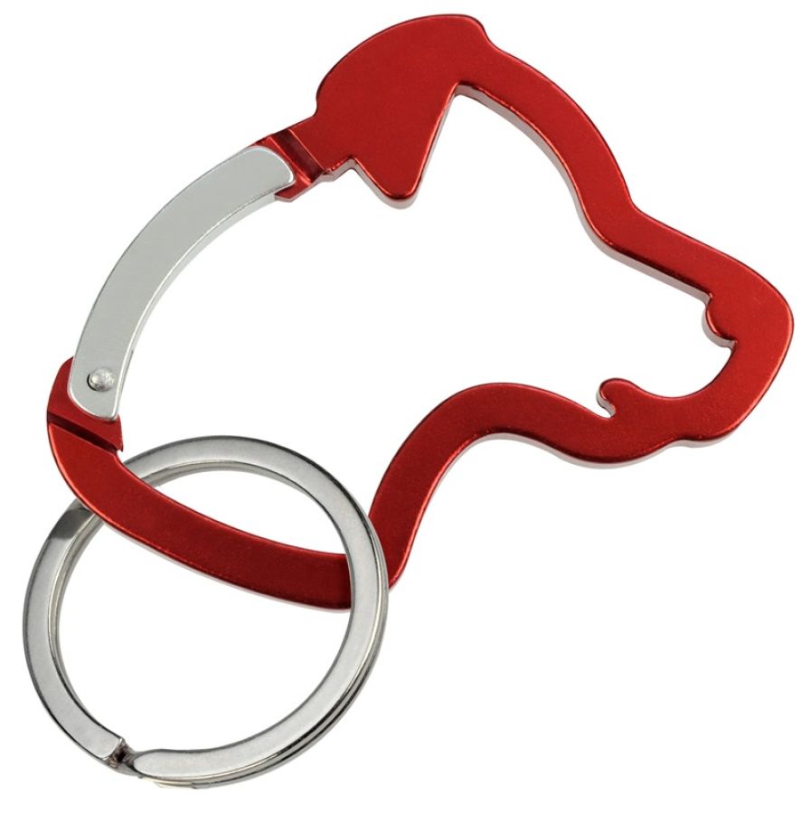 Alu-Karabiner Hundekopf