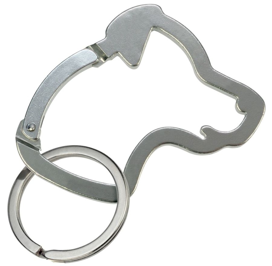 Alu-Karabiner Hundekopf