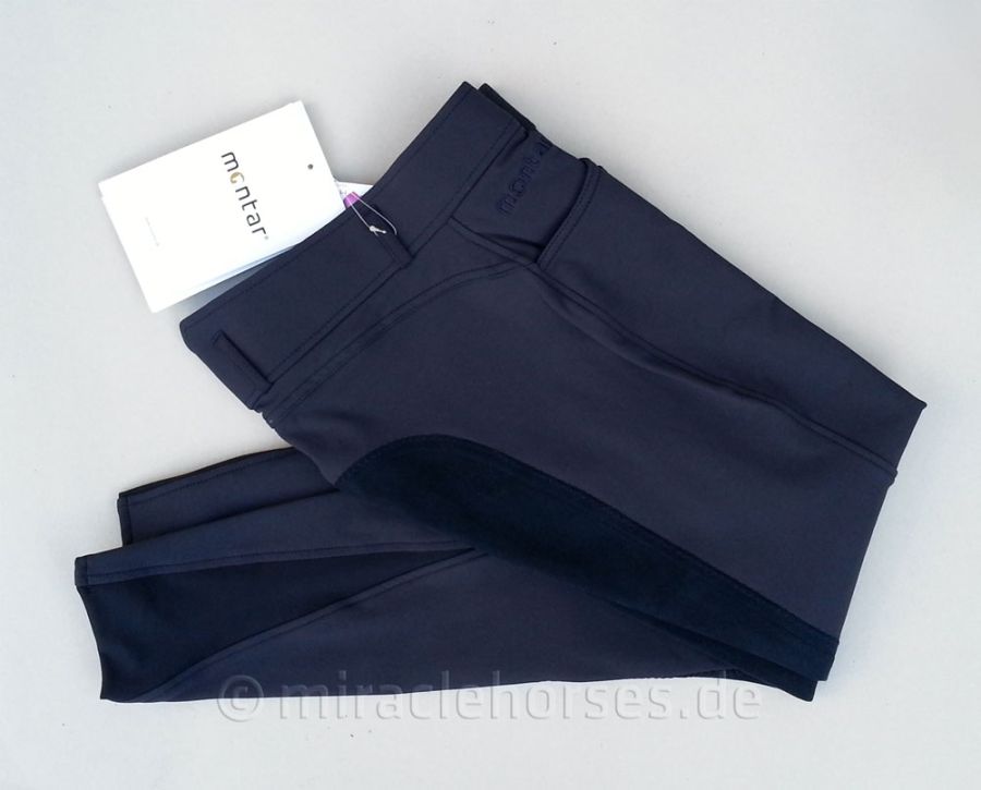 Montar® Damenreithose ESS Hochbund, Navy (Vollbesatz klassisch)
