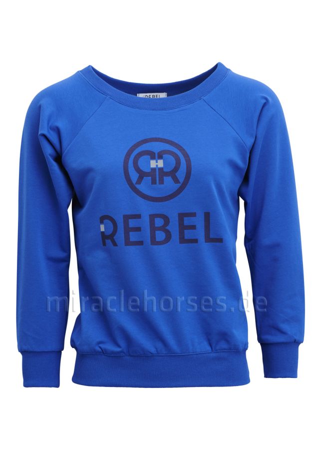 Rebel by Montar Sweatshirt Stella, Royalblau